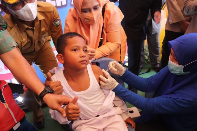 
					Cegah Penularan Covid-19 Kepada Anak, Pemerintah Aceh Selatan Targetkan 22 ribu Sasaran vaksinasi