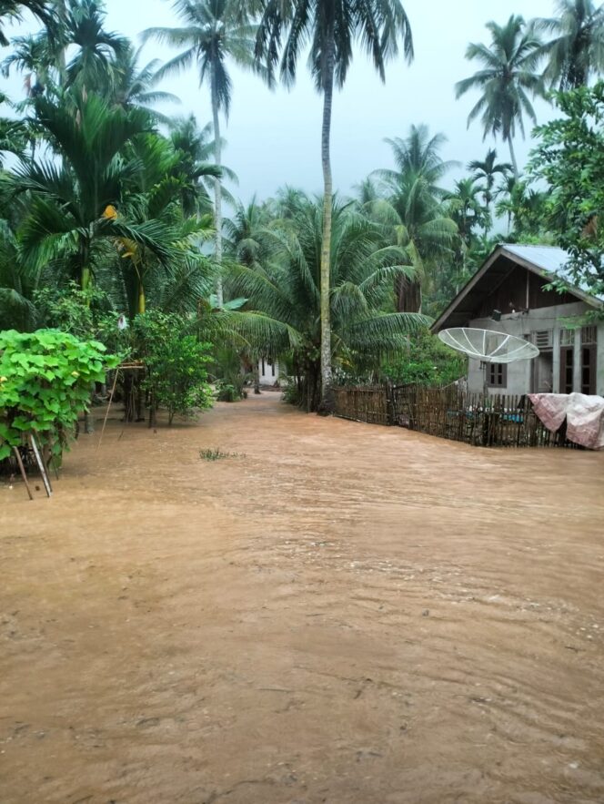 
					Itensitas Hujan Tinggi, Rumah Warga di Alurmas Terendam Banjir